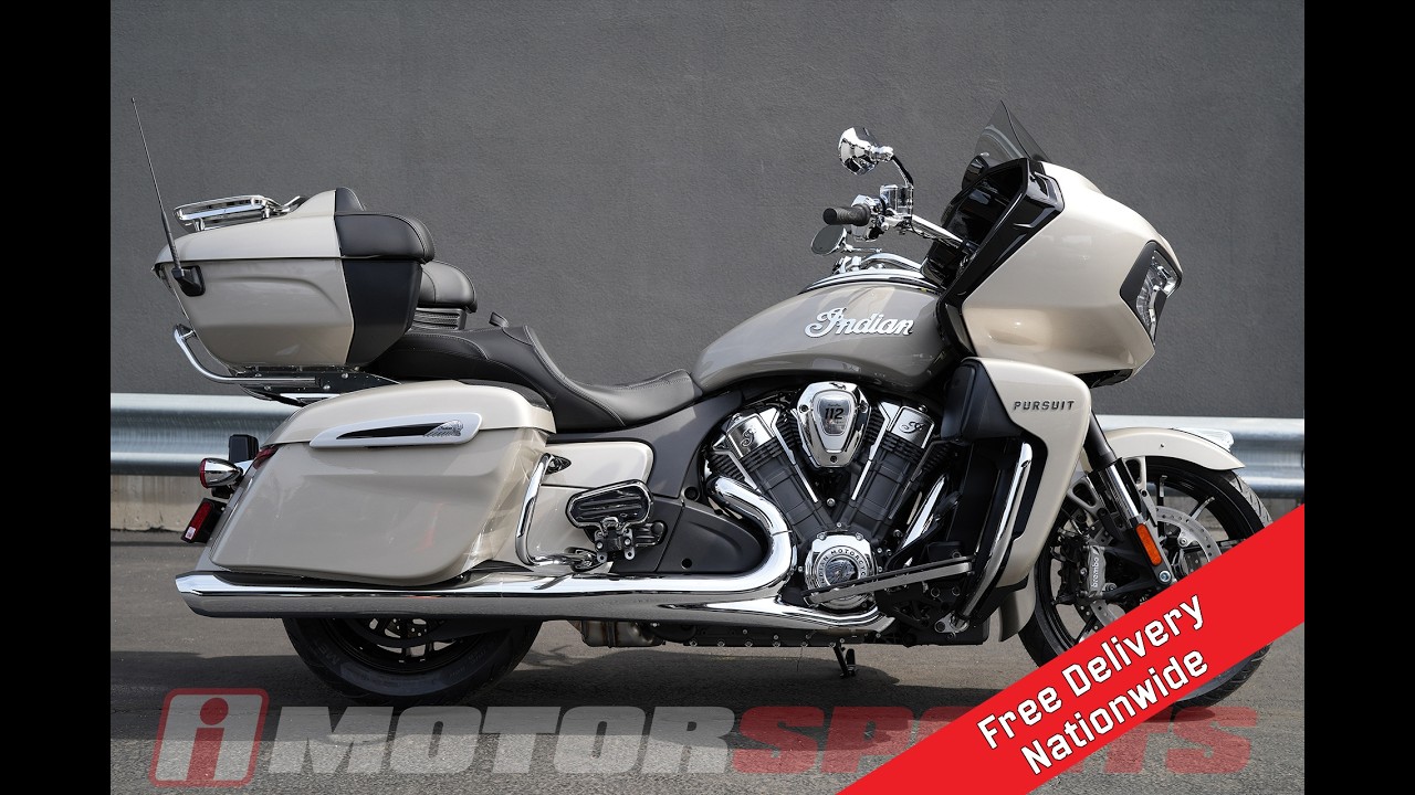 2026 Indian Motorcycle&reg; Pursuit&reg; Limited 112 w/PowerBand Audio Silver Quartz Metallic Stock# PI26124