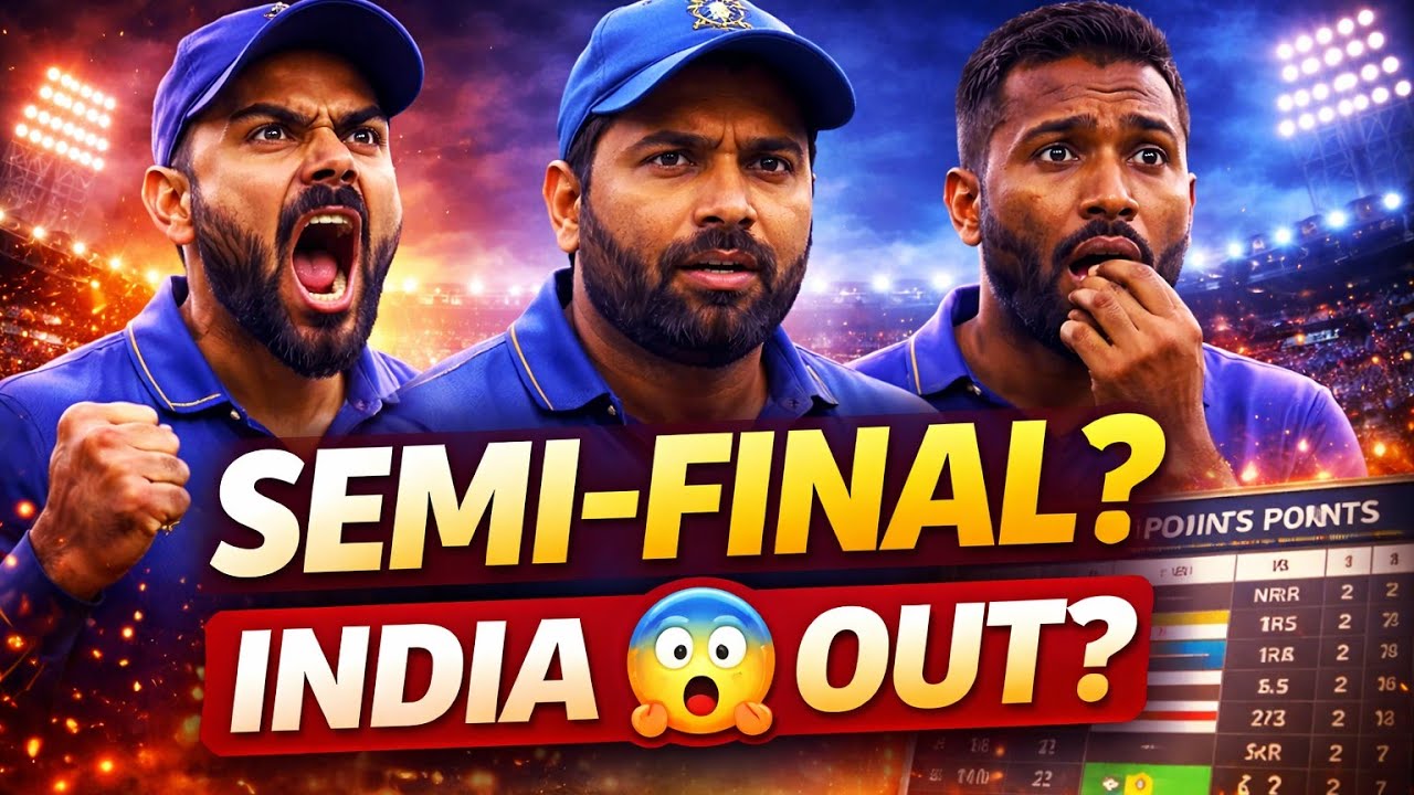 India Semi-Final এ যাবে নাকি OUT?  Who Plays Next Match? Full Analysis. 