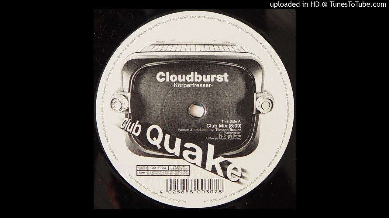 Cloudburst - Körperfresser (Club Mix) 2001