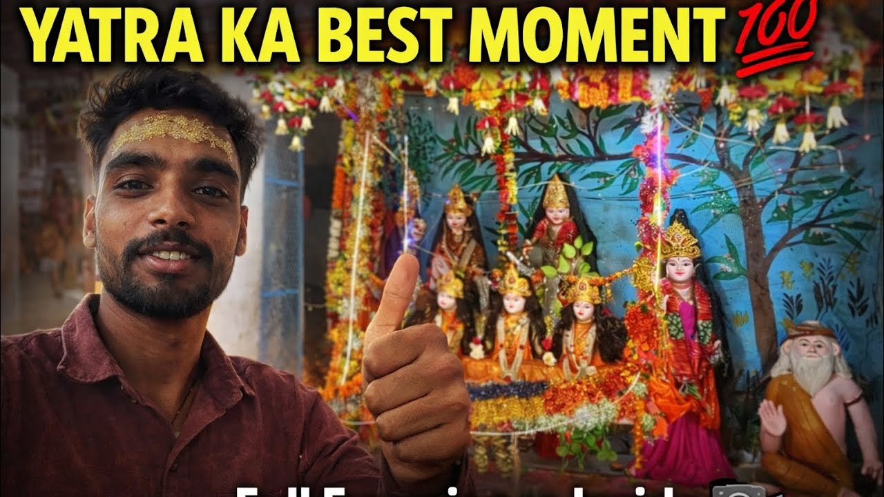 Pahli baar itna bada trip vo bhi mandir me 🤗🤗