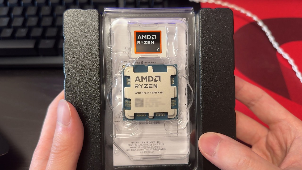 Я обновился до 9850X3D...