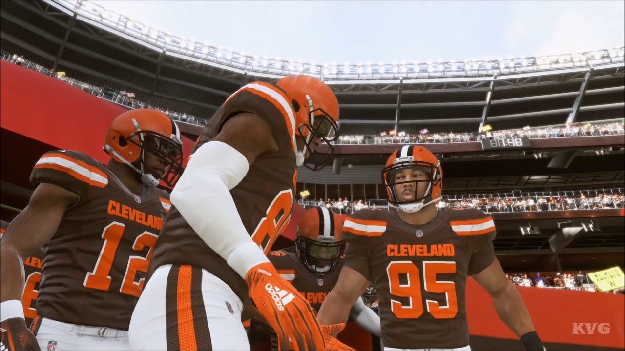 Madden NFL 19 - Cleveland Browns vs New York Giants - Gameplay (HD) [1080p60FPS]