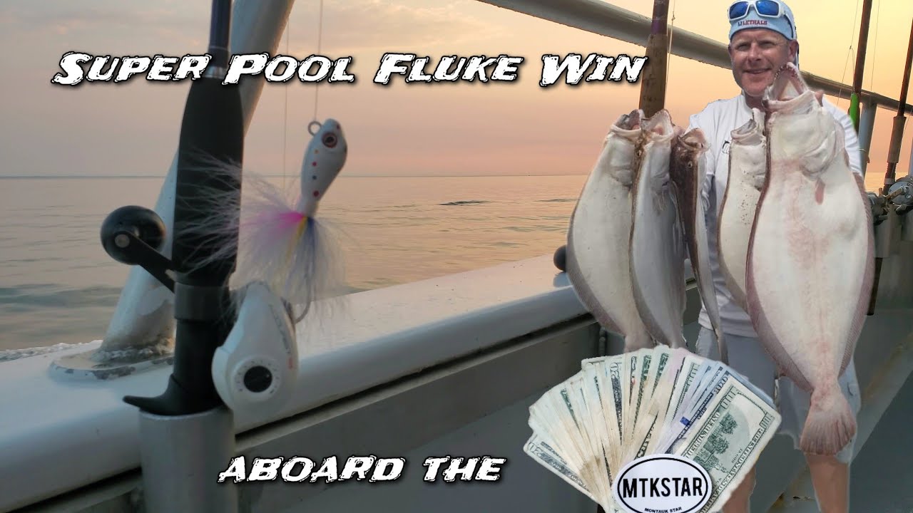 Fluke/Flounder Super Pool Win aboard the Montauk Star