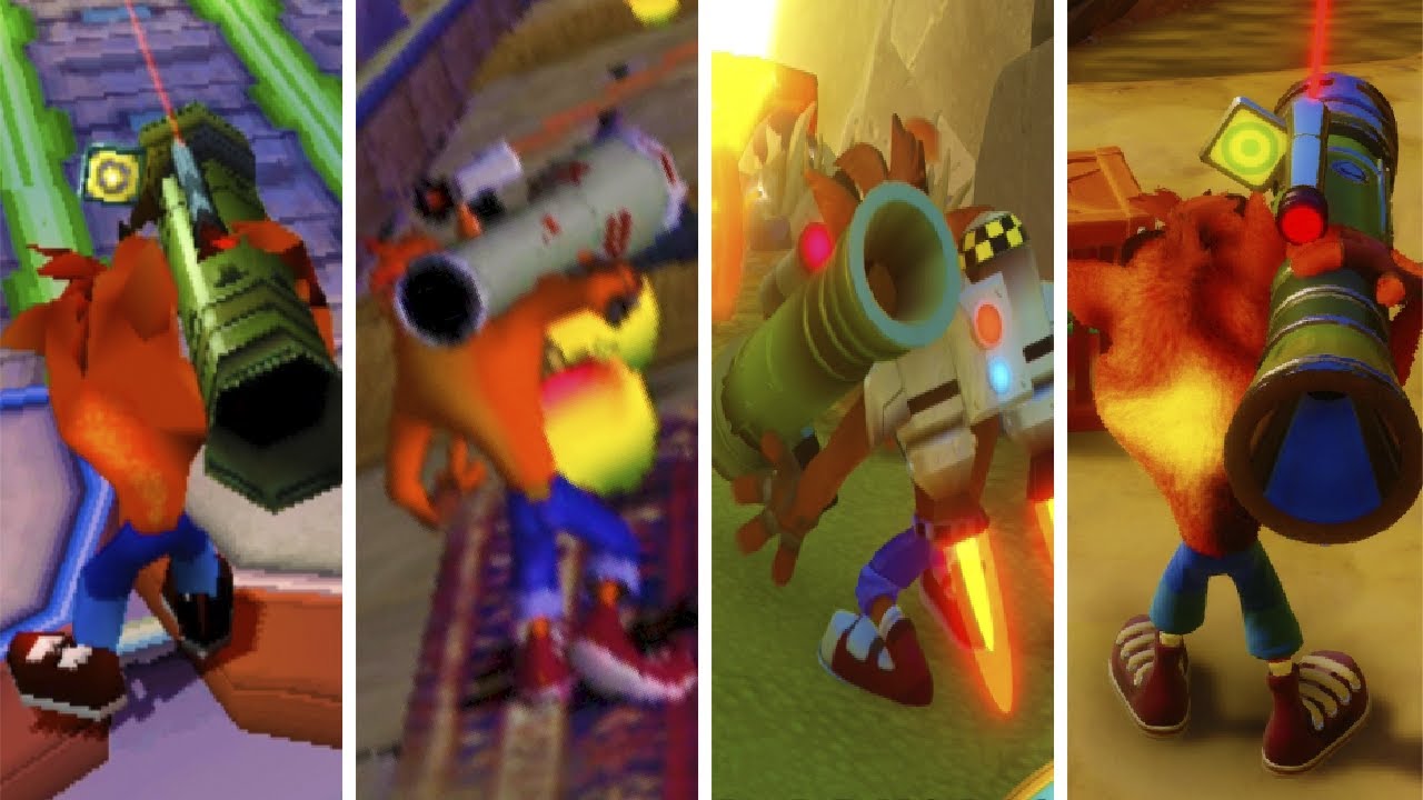 Evolution of Crash Power-Ups (1997-2021)