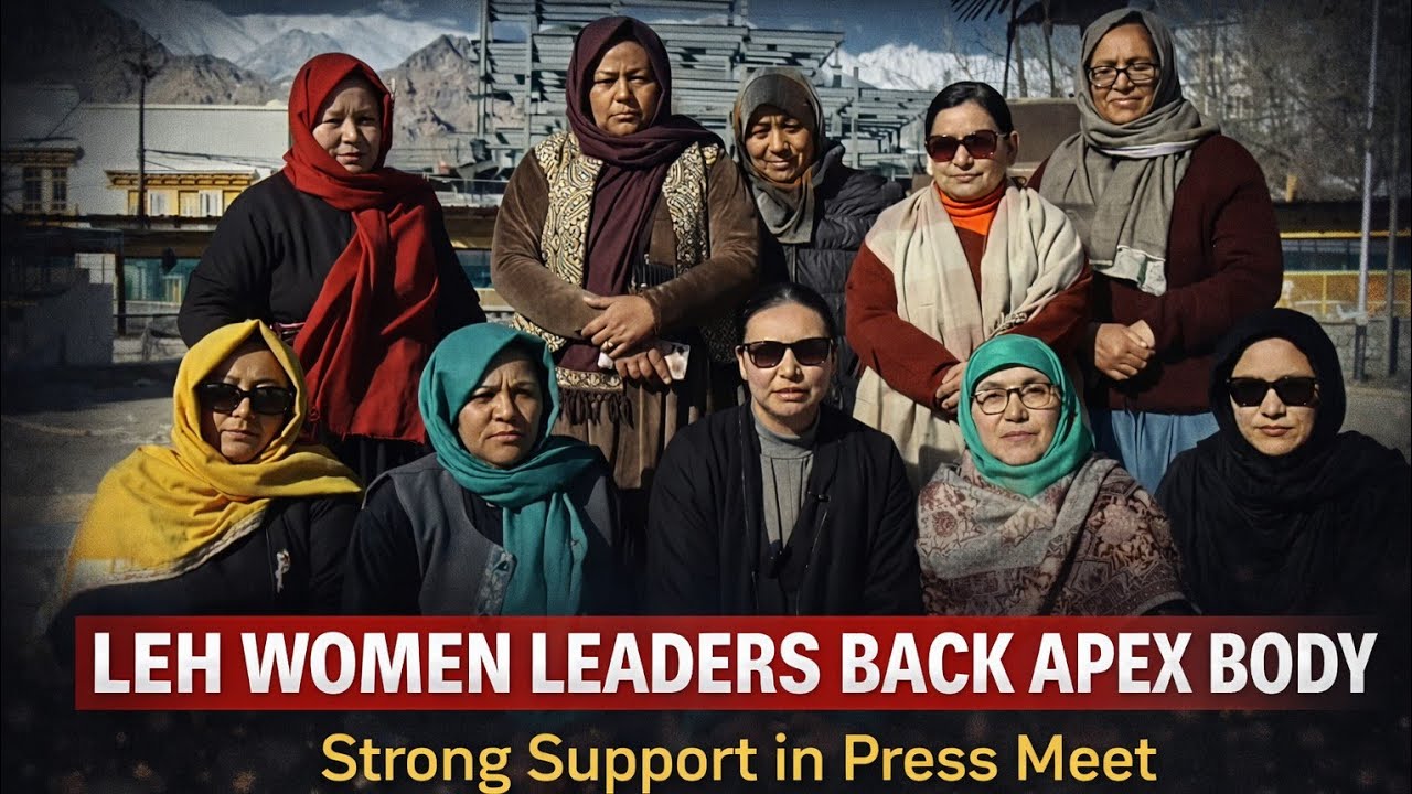 Religious Women Leaders in Leh Back APEX Body in Press Meet