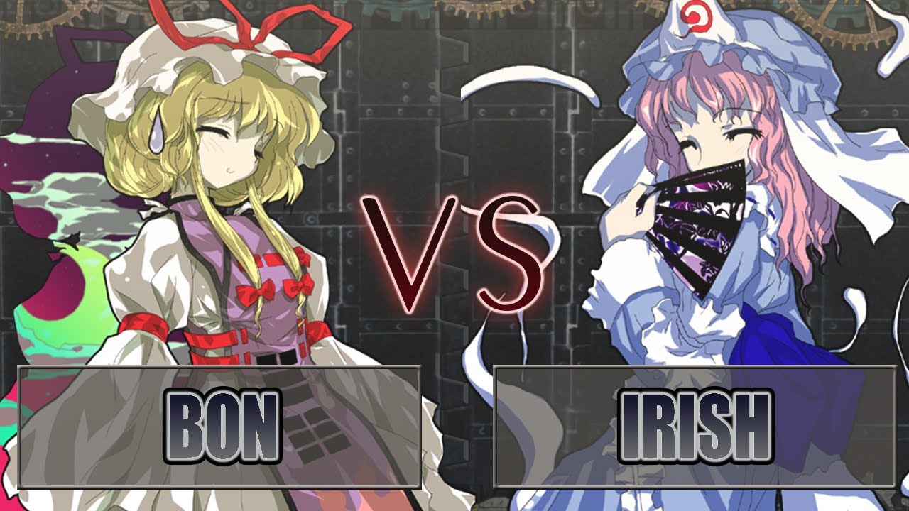 Hisoutensoku: BoN (Yukari) vs Irish (Yuyuko) FT2 | High Level Gameplay