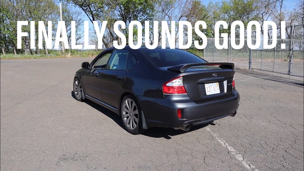Subaru Legacy GT Magnaflow Exhaust!