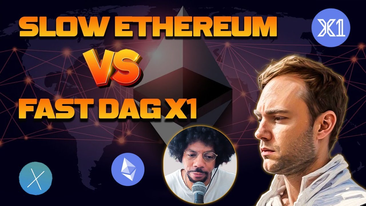 Slow Ethereum vs fast DAG X1