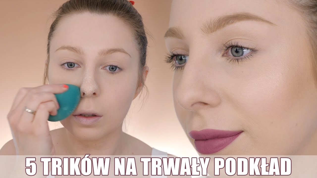 5 TRIKÓW NA TRWAŁY PODKŁAD NA TWARZY 🔥 BEZ EFEKTU MASKI 🔥 podstawy makijażu