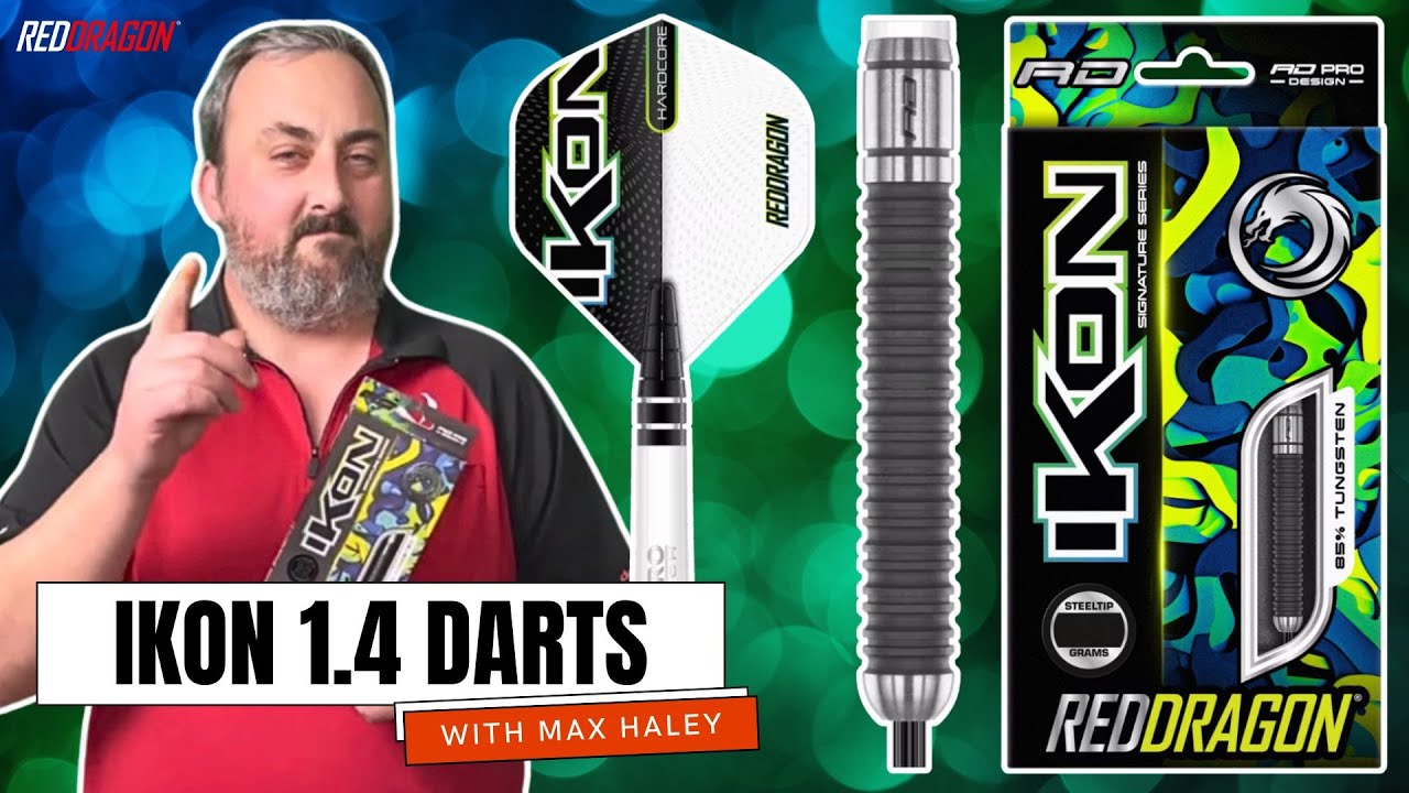IKON 1.4 RED DRAGON DARTS REVIEW WITH MAX HALEY