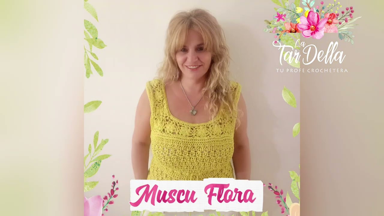 MUSCU FLORA - Comenzando con una florcita ... 
