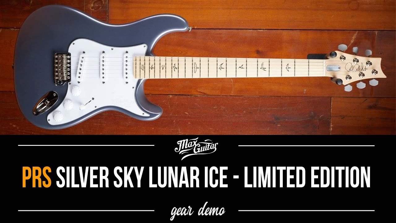 PRS Silver Sky Lunar Ice Limited Edition - Gear Demo