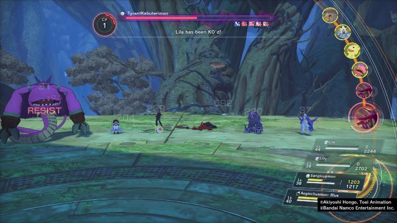 Digimon Story Time Stranger - TyrantKabuterimon Boss Fight (PS5)