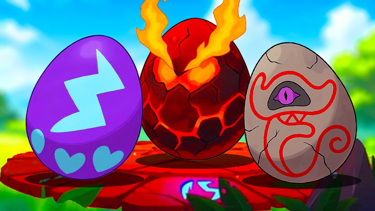 KITA MENETASKAN 8 TELUR BERISIKAN POKEMON RANDOM, SETELAH ITU KITA AKAN BATTLE.