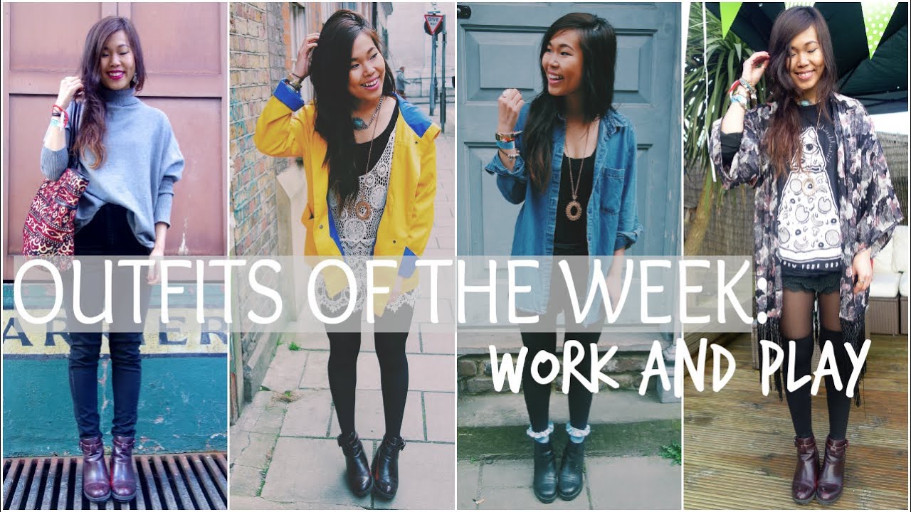 Outfits Of The Week: 7 Days of Work and Play