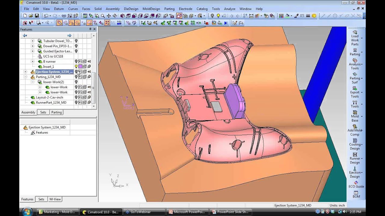 Automating the Mold Design Process