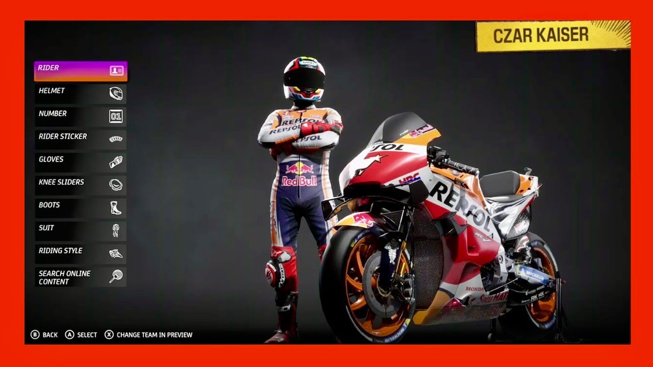 🎮 MotoGP 20 Gameplay — Rider Creation 🏁