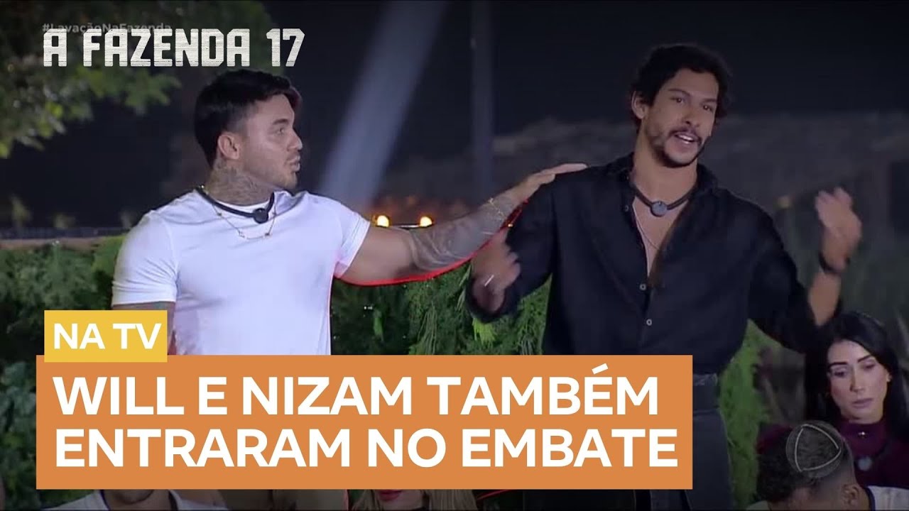 Shia e Wallas relembram treta na despensa | A Fazenda 17