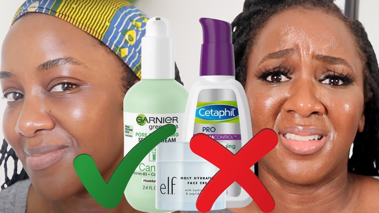 Trying BEST Moisturizer for Oily Skin in the Summer (DRUGSTORE)