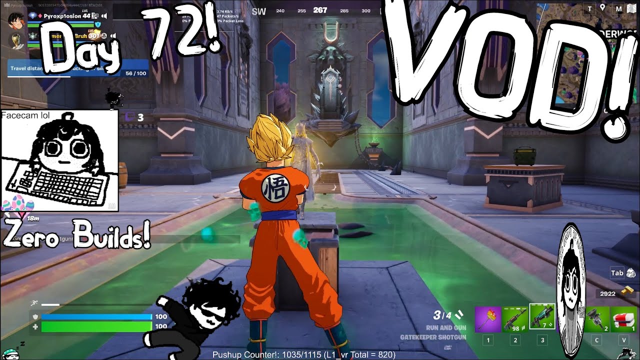 From D2 to D3! Day 72 of the Competitive Grind! Fortnite Zero Build Ranked! Now With Double Dubs!