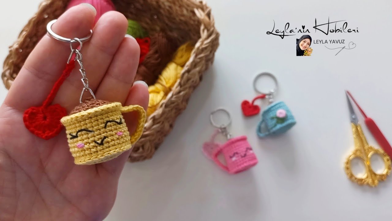 Amigurumi Fincan Anahtarlık Anlatımı Teknik Bilgileri İle Sizlerle ☕️