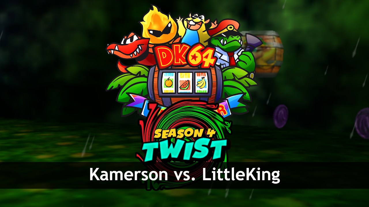 DK64 Randomizer | S4 weekly race with a twist | Kamerson vs Little King