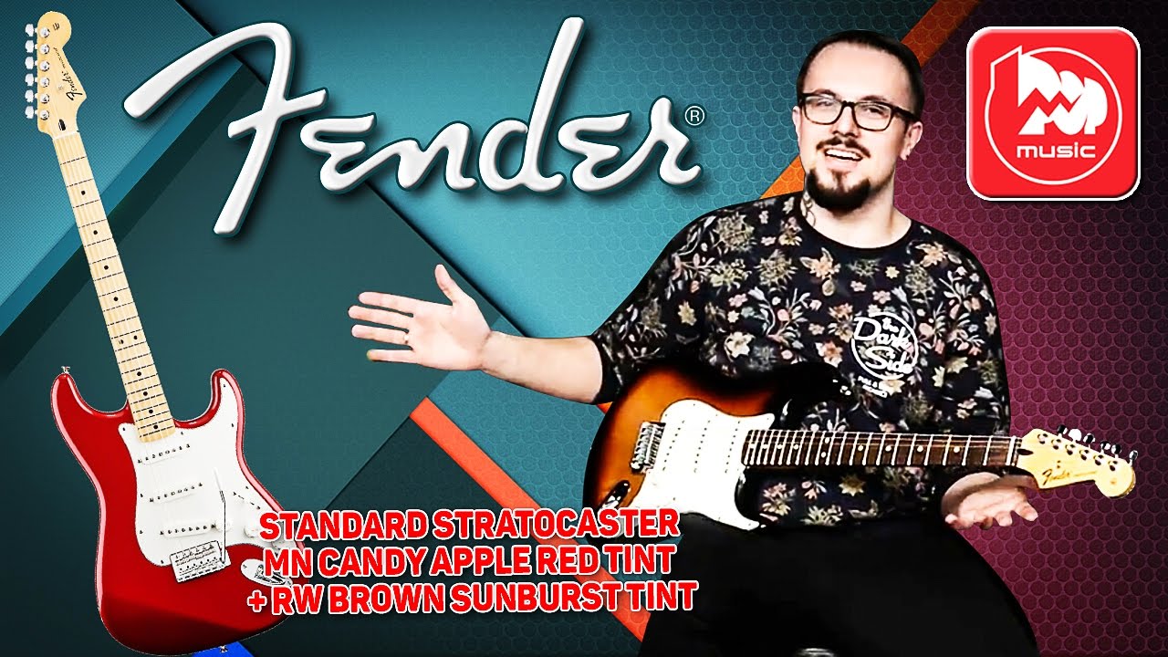FENDER STANDARD STRATOCASTER -  классический мексиканский стратокастер