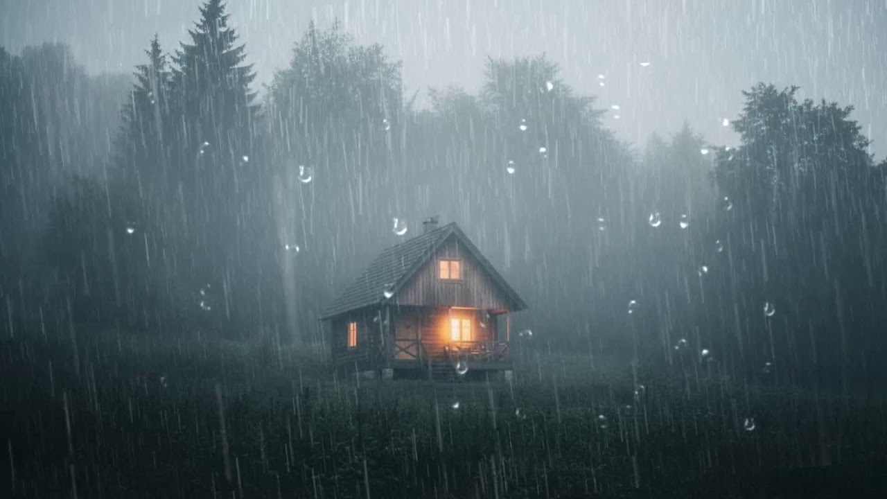 Mindful Rain Ambience 🌧️ ASMR for Deep Rest, Meditation & Emotional Reset