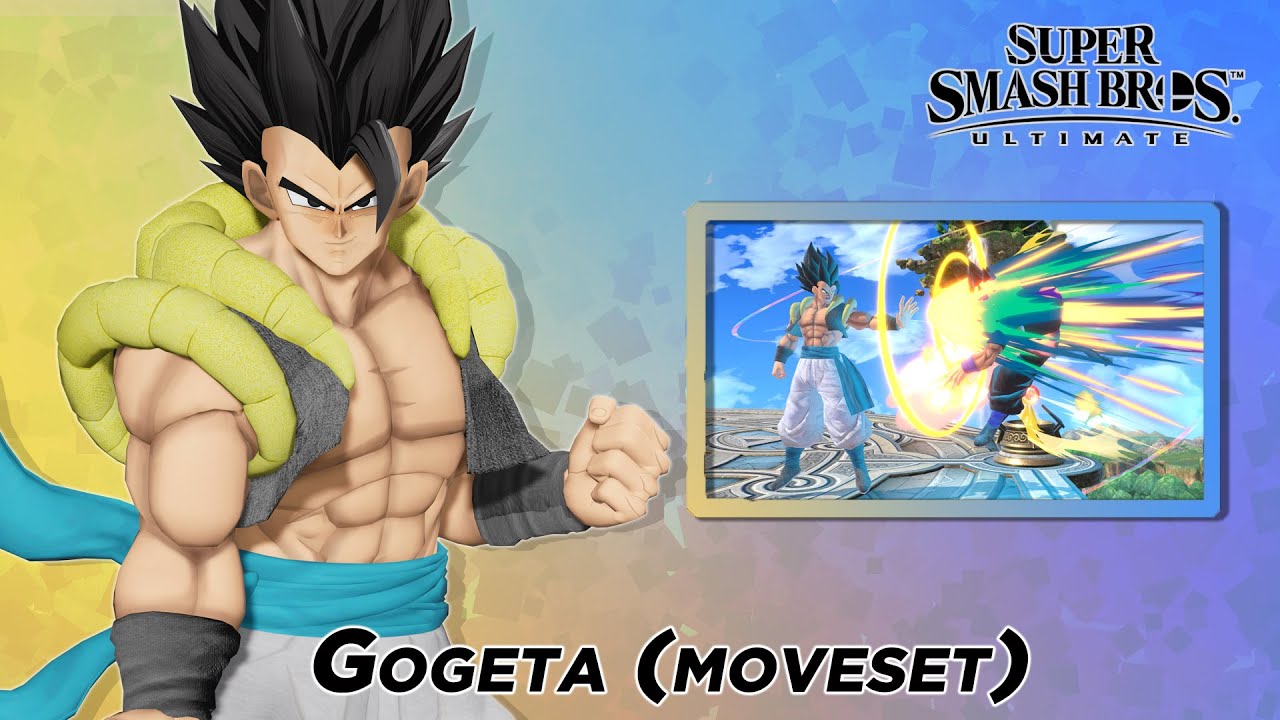Gogeta Moveset (Version 1.0) Showcase | Super Smash Bros. Ultimate Mod