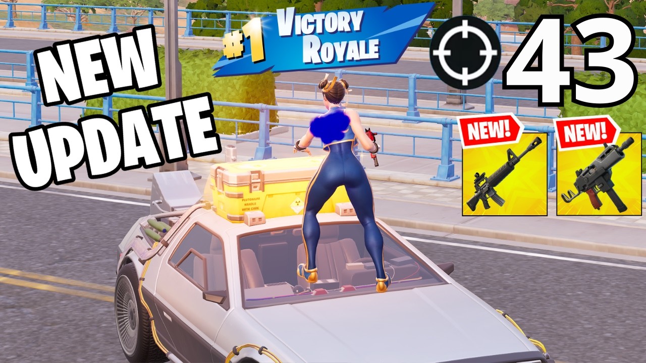 43 Elimination Gameplay Wins Zero Build (NEW FORTNITE CHAPTER 7 SEASON 1)