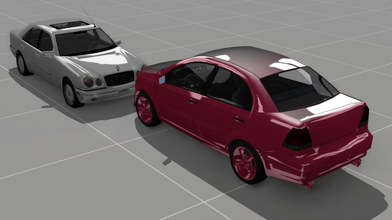 Head-on Collision High Speed Testing - BeamNG DRIVE Part 1