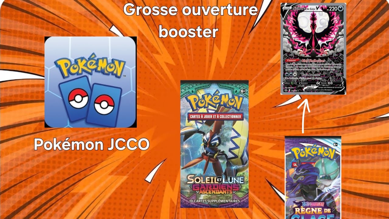 Grosse Ouverture Booster soleil et lune et épée et bouclier sur pokémon JCCO (partie 1)