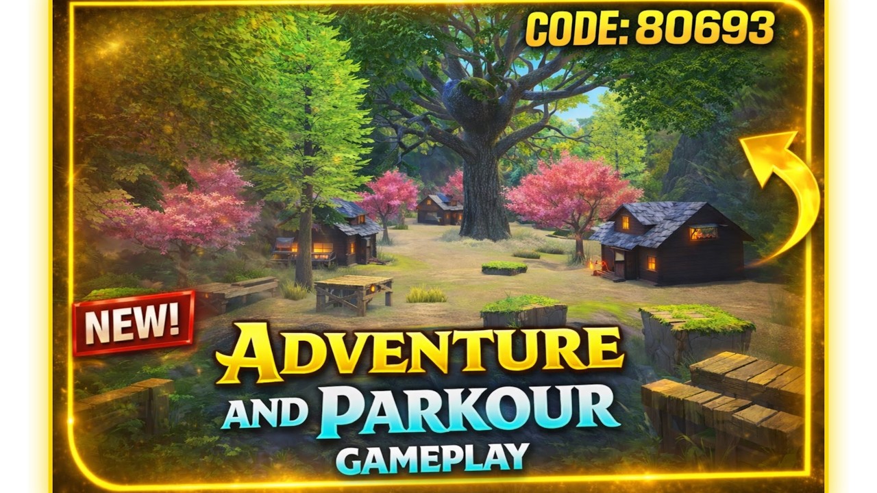BGMI Wow code 80693 | Adventure and Parkour Gameplay | hardest Parkour |#bgmi #bgmiwow