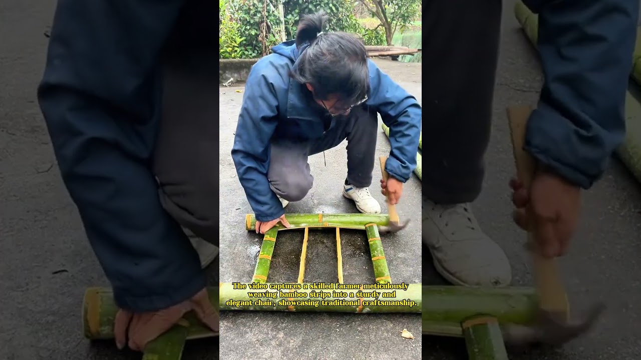 Crafting Tradition: The Art of Bamboo Chair Making