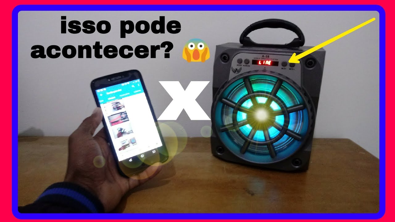 Bluetooth - caixinha de som / Bluetooth com defeito
