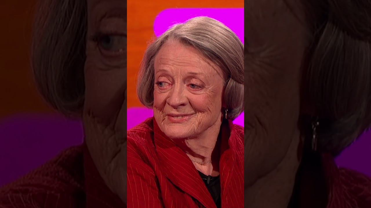 quite possibly our favourite #maggiesmith moment #grahamnorton #thegrahamnortonshow #actingroyalty