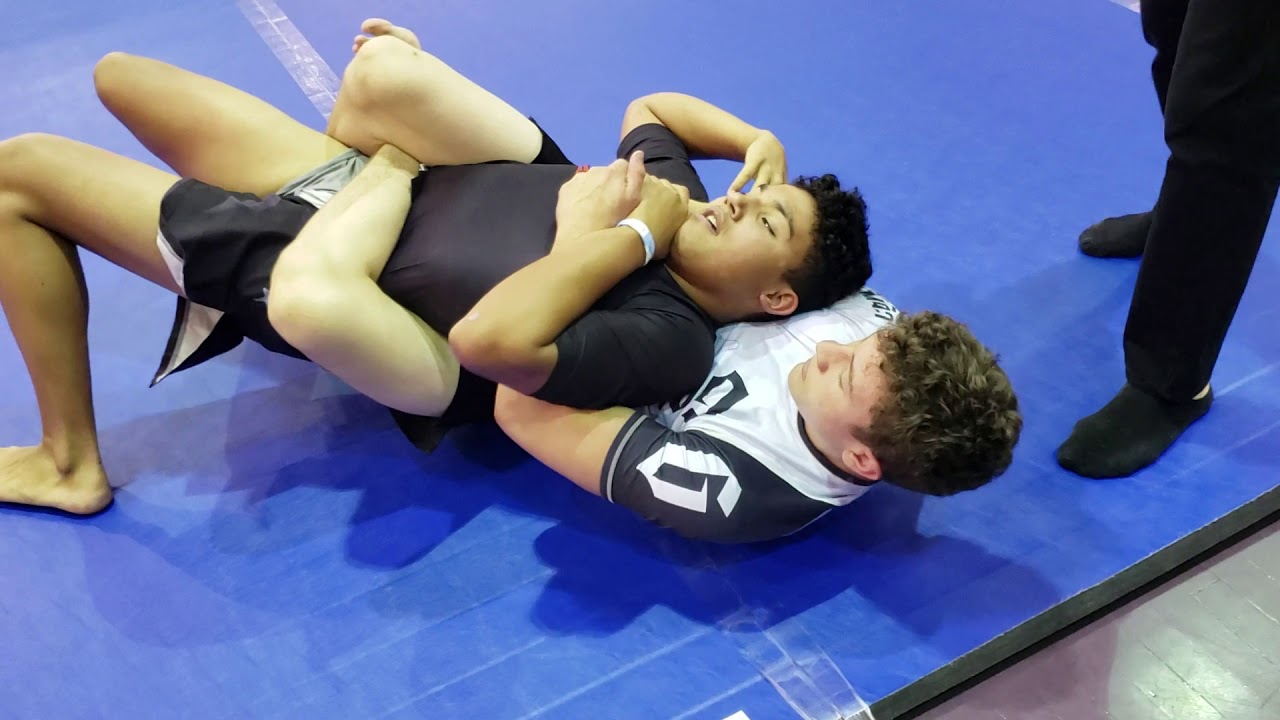 Grappling Games Teen Nogi match 2