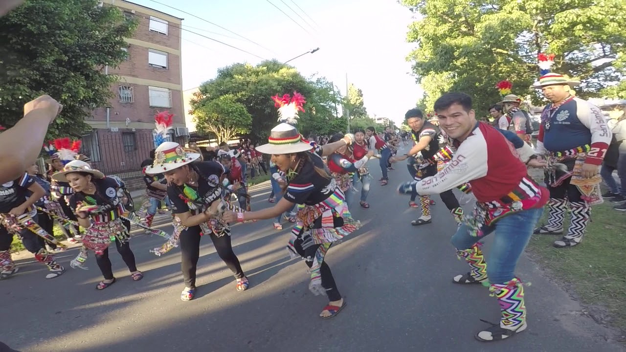 Tinkus San Simon Argentina parte 2 Bloque Mixto 