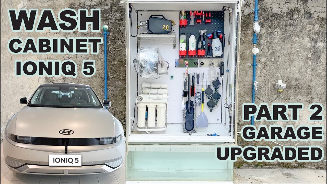 My Garage Cabinet | Ioniq Part 2 | Car Care | Yes In Pakistan