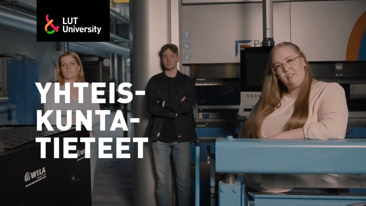 🌱 Yhteiskuntatieteiden kandidaattiohjelma - LUT-yliopisto