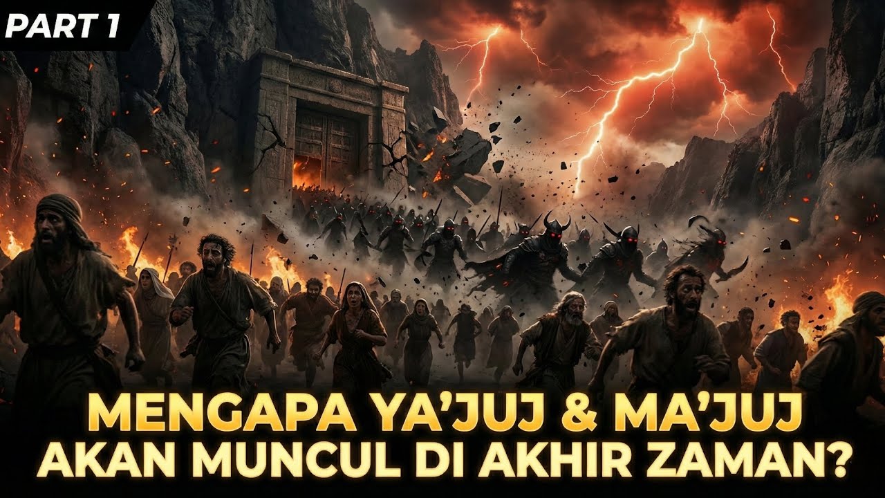 MENGAPA YA'JUJ DAN MA'JUJ AKAN MUNCUL DI AKHIR ZAMAN ? UST ABU HUMAIROH