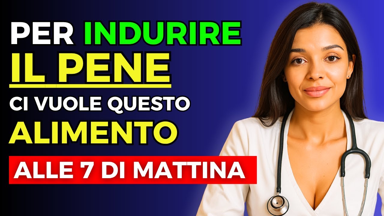 MANGIA QUESTO al Mattino e Riattiva l'Erezione in 7 Giorni
