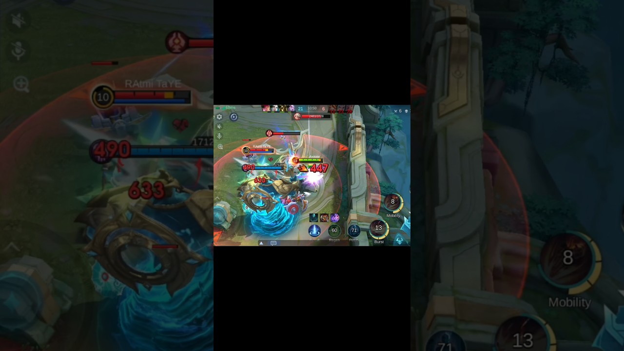 Melissa was killed inside the turret || #ml  #mobilelegends #mlbbindia #yin #mlbb