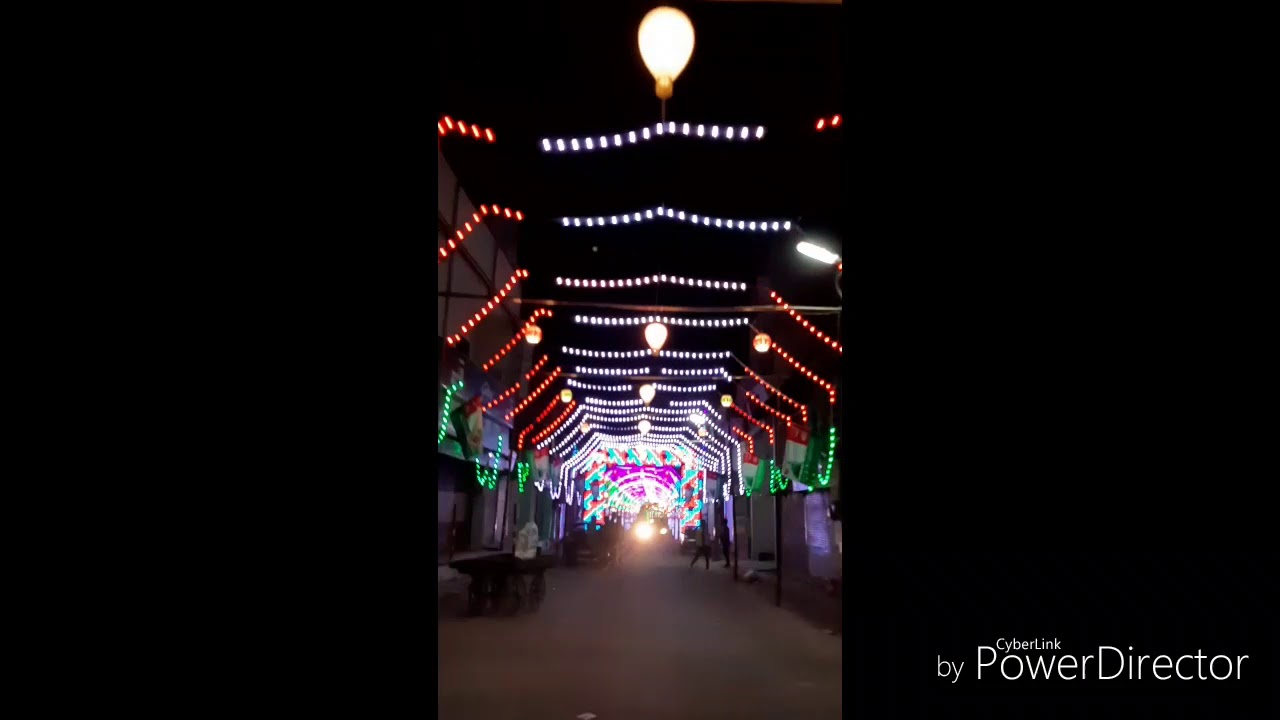 Jashne Eid Miladunnabi Jaora Light Decoration