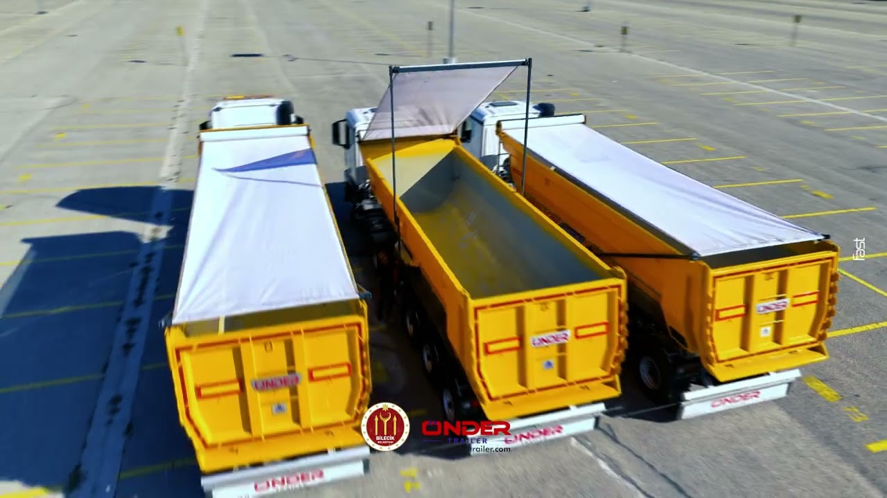 HAVUZ DAMPER DORSE TIPPING SEMI TRAILER