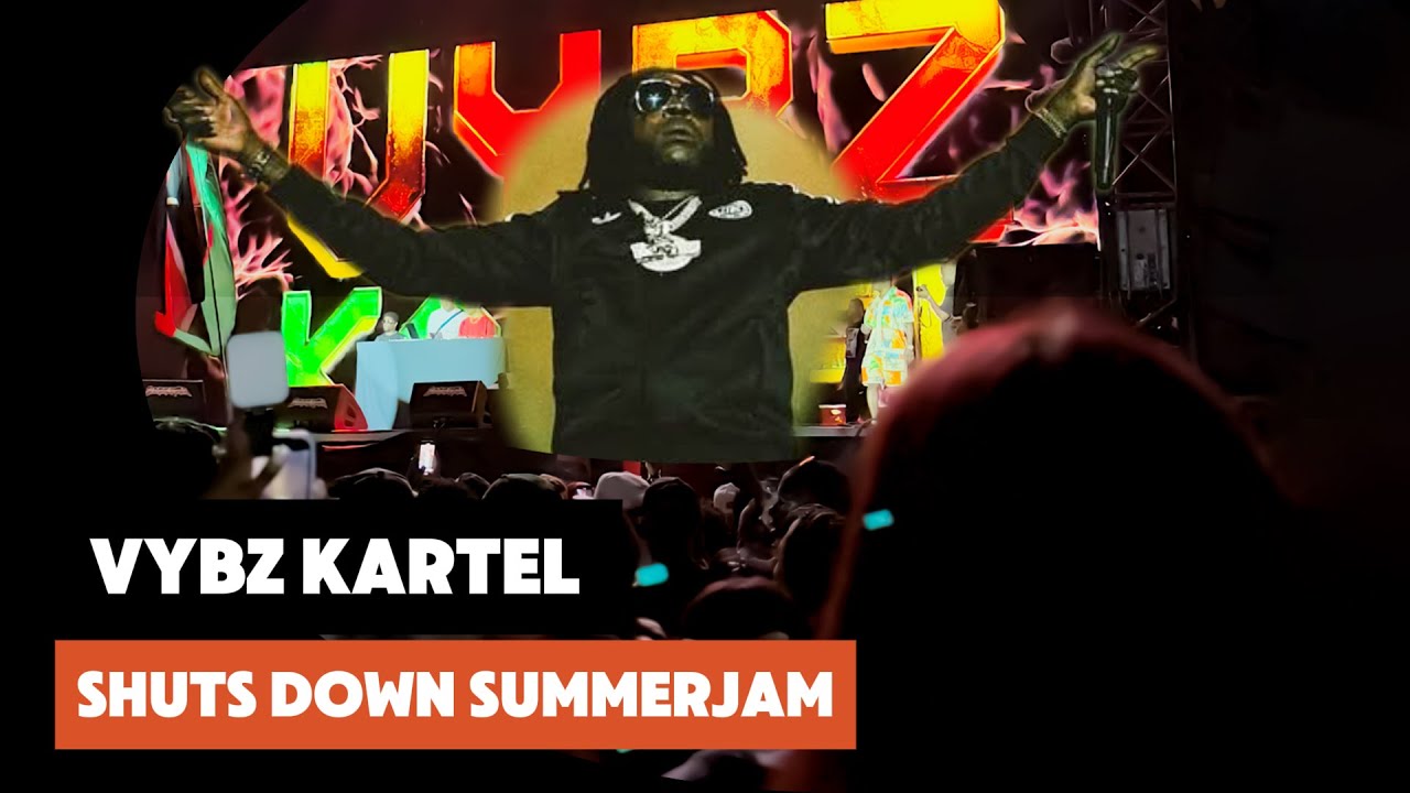 Vybz kartel's Vibrant performance at Summerjam 2025 GERMANY
