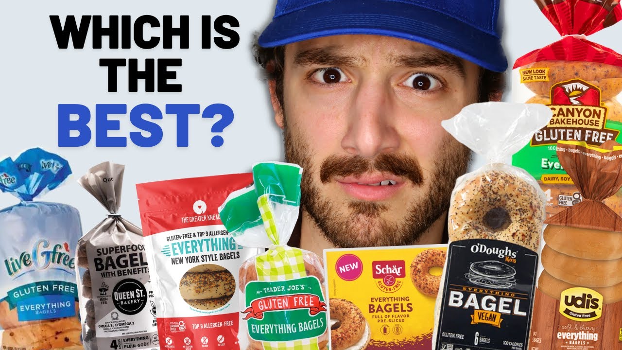 I Tried Every Everything Bagel (GLUTEN FREE VERSION) 🥯