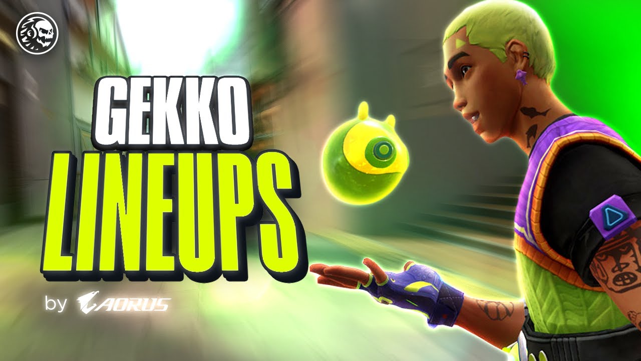 LINEUPS DE GEKKO PARA VALORANT | FURIOUS GAMING