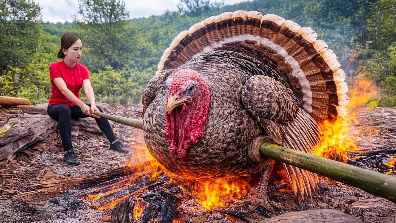 Hunting and Harvesting Giant Wild Chickens 😱 in 2026 | Extreme Wilderness Survival Rewards