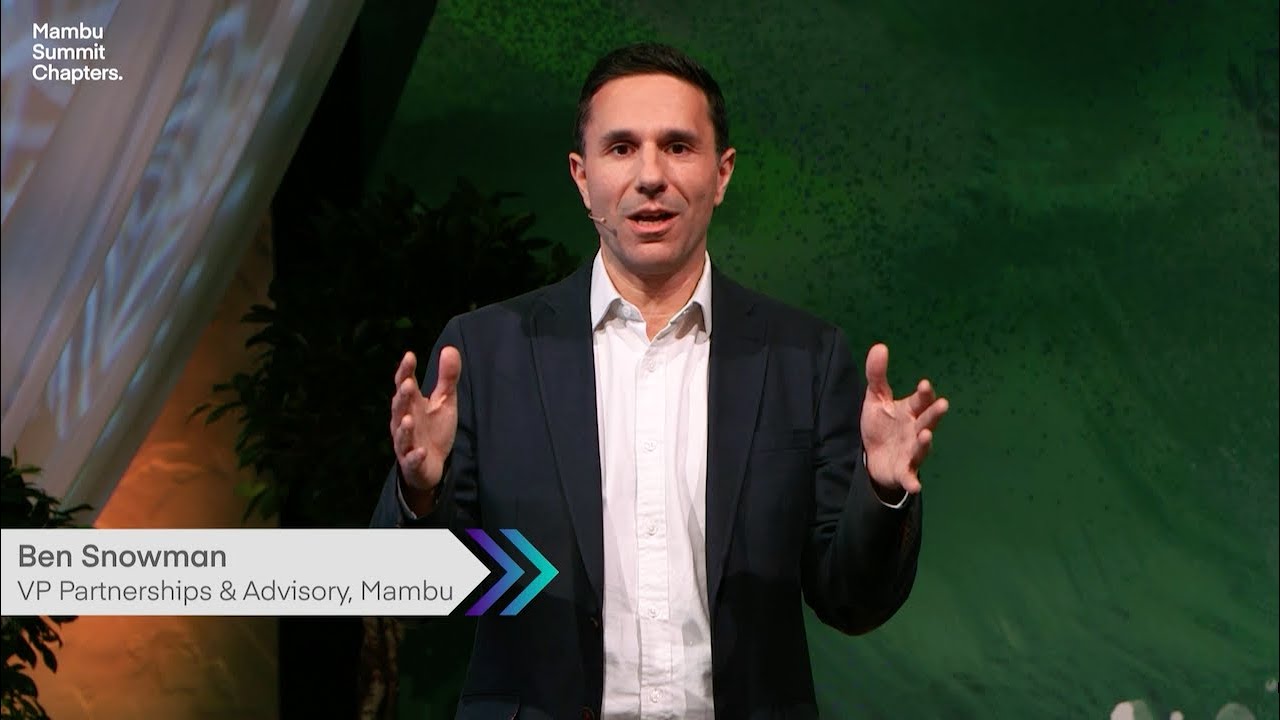 Mambu Summit Chapters - Why Mambu?